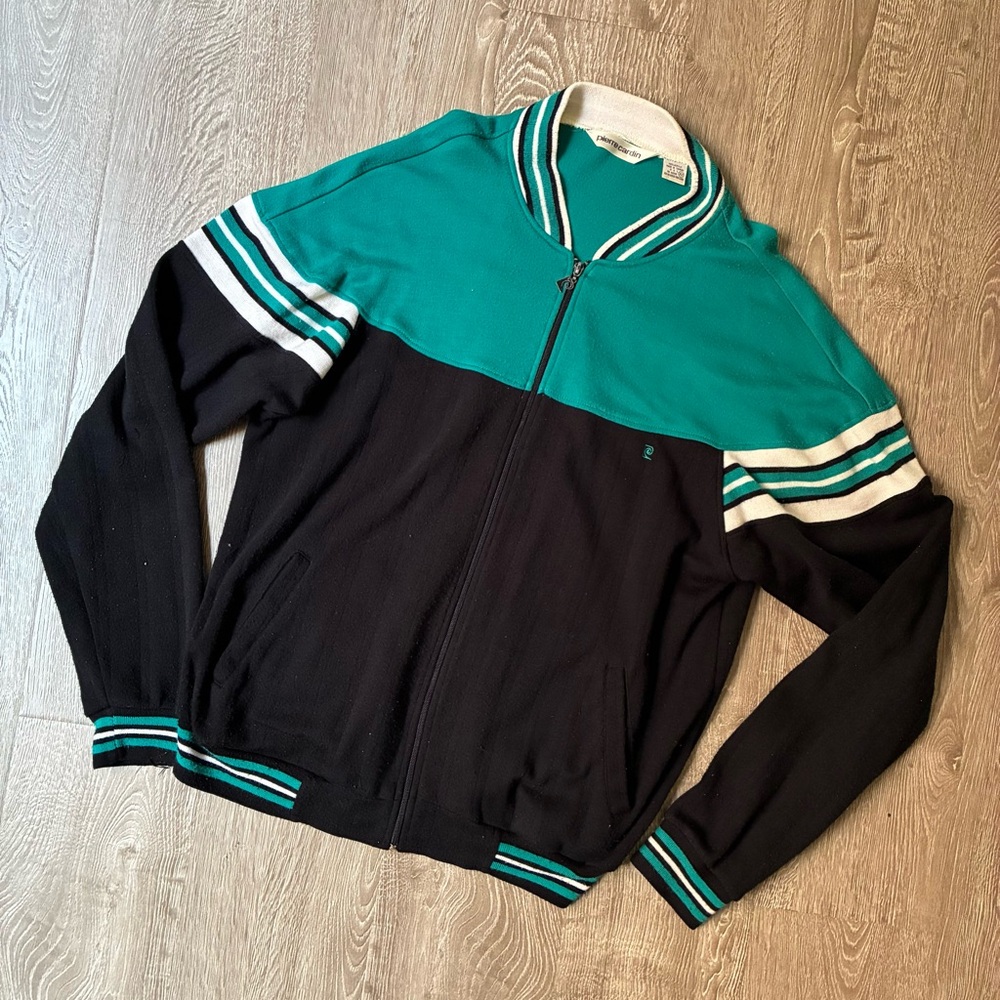 Vintage Pierre Cardin Zip Up Track Jacket XL